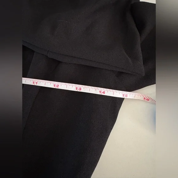 NWOT | Lulus | Sophisticated Poise Black Bow One-Shoulder Maxi Dress | Sz S - Picture 10 of 11